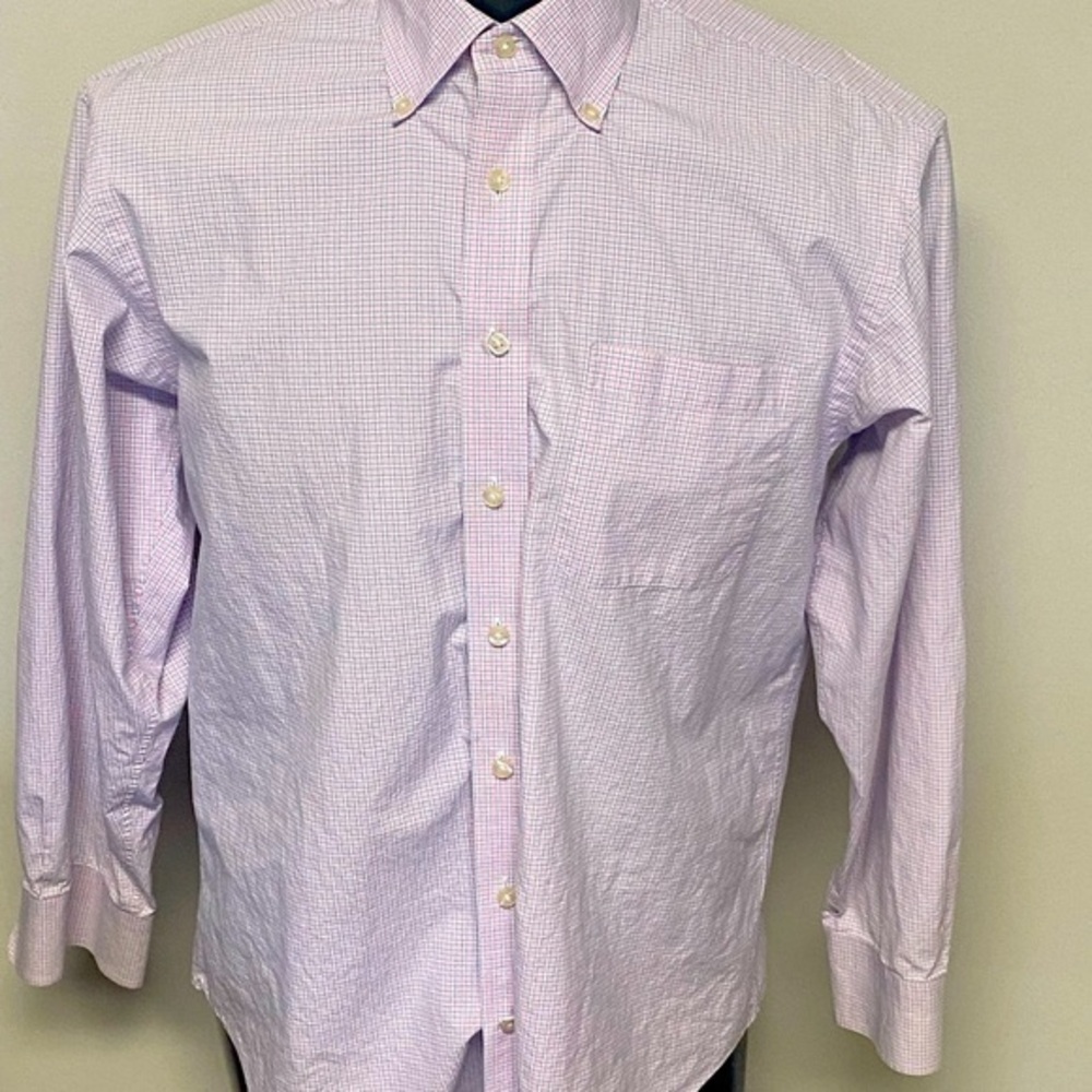 🔥VINEYARD VINES Murray Button Down Shirt Large Pink/Light Blue Excellent
